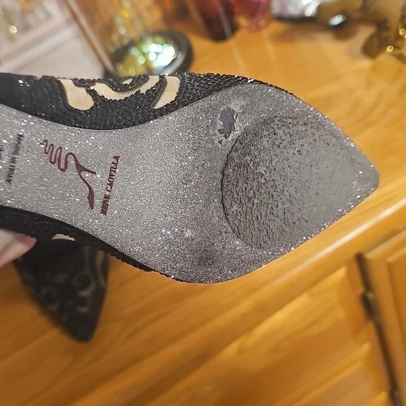 Rene Caovilla Swarovski Crystal Mesh Pumps - Picture 12 of 17